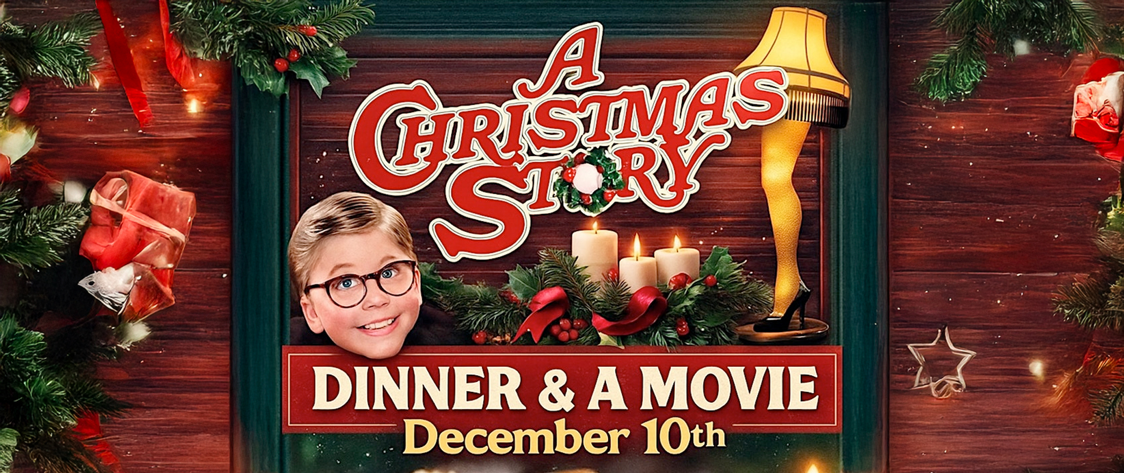 A Christmas Story Dinner and a Movie